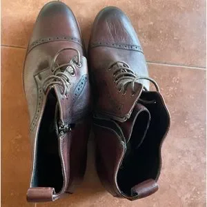 Frasoicus | Shoes | Frasoicus Brown Leather Oxford Ankle  display picture 1